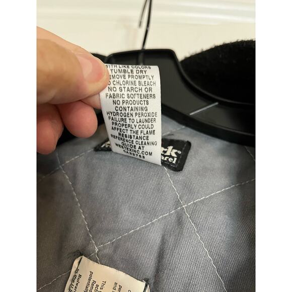 Bulwark FR Bomber Jacket Men XL Fire Resistant Retardant Work Wear Oil Field - Picture 13 of 14